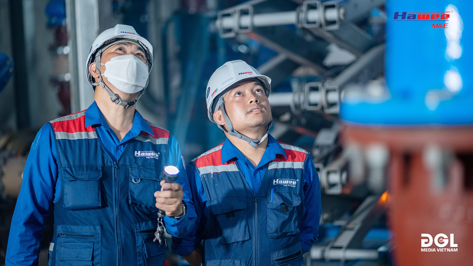 TVC dự án thi công cơ điện của tập đoàn Hawee 